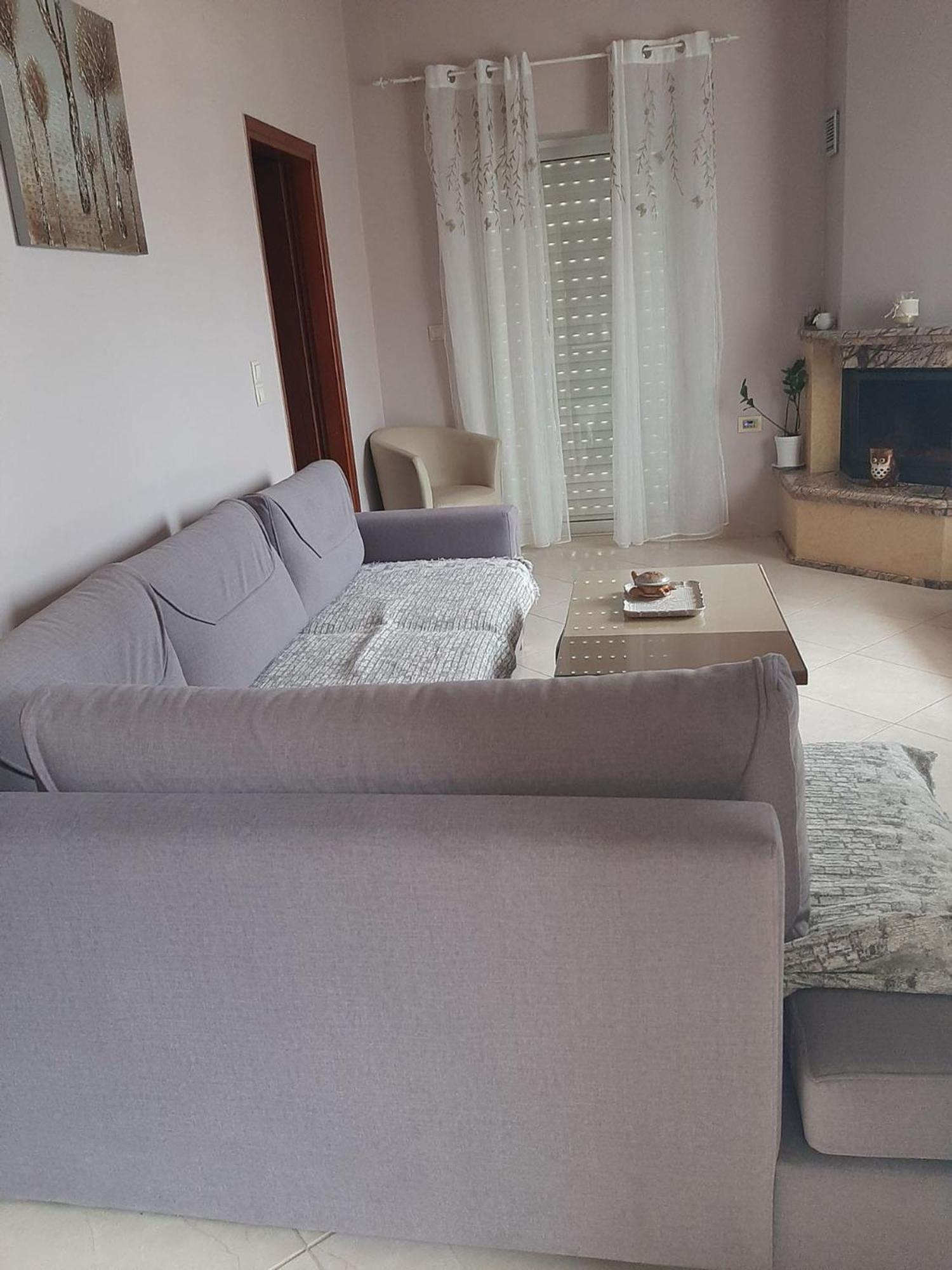Comfy Beachfront Litinas Casa With Seaview Ханя Екстериор снимка